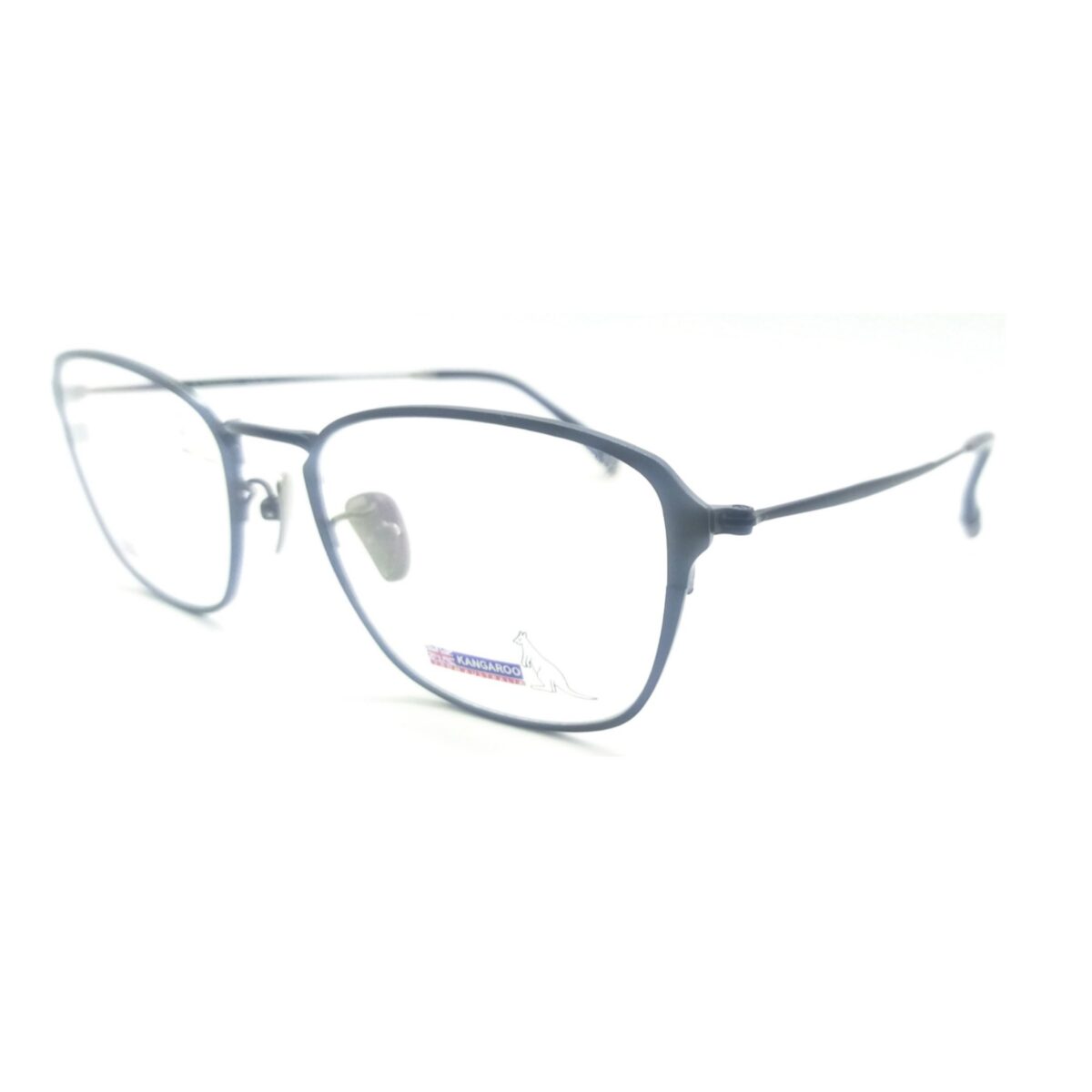 Kangaroo Black Metal Full-RIM Eyeglasses K129 - Image 3