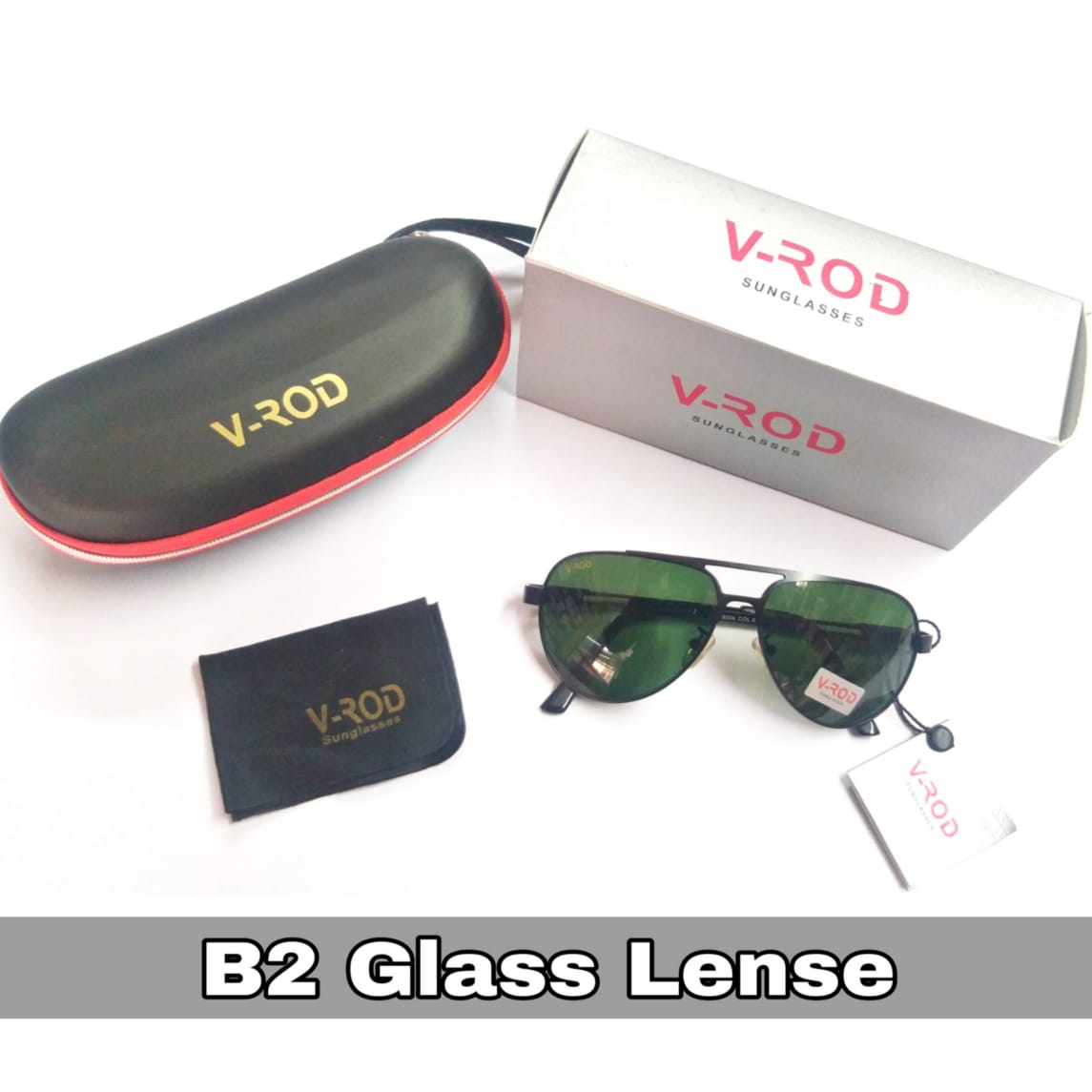 V Rod B2 Glass Lense Sunglasses VBG03 LensePe